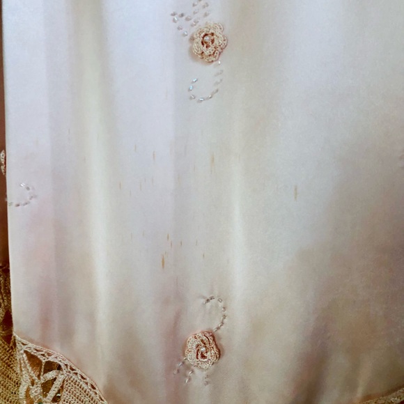 CACHE Vintage Fringe Dress w/ embroidery - Picture 6 of 10